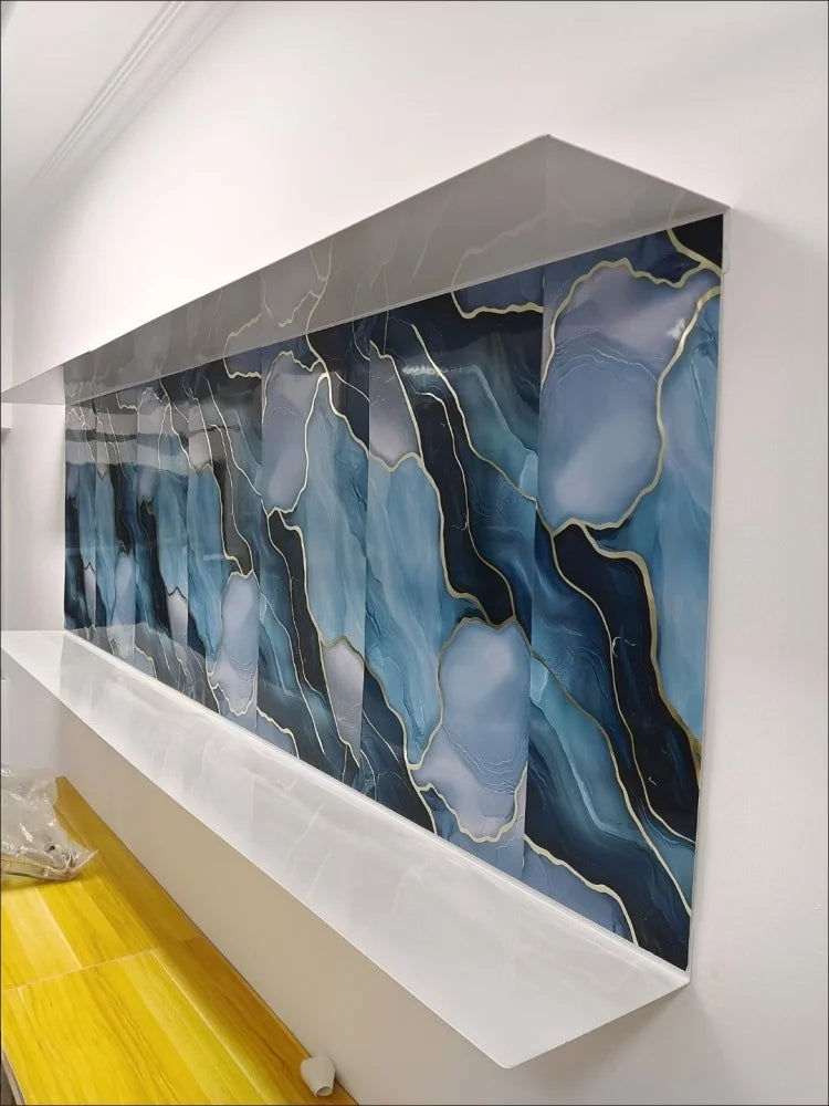 Photo de Véronique Adam — carrelage mural adhésif posé
