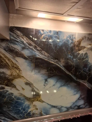 Photo de Sandrine Legrand — carrelage mural adhésif posé