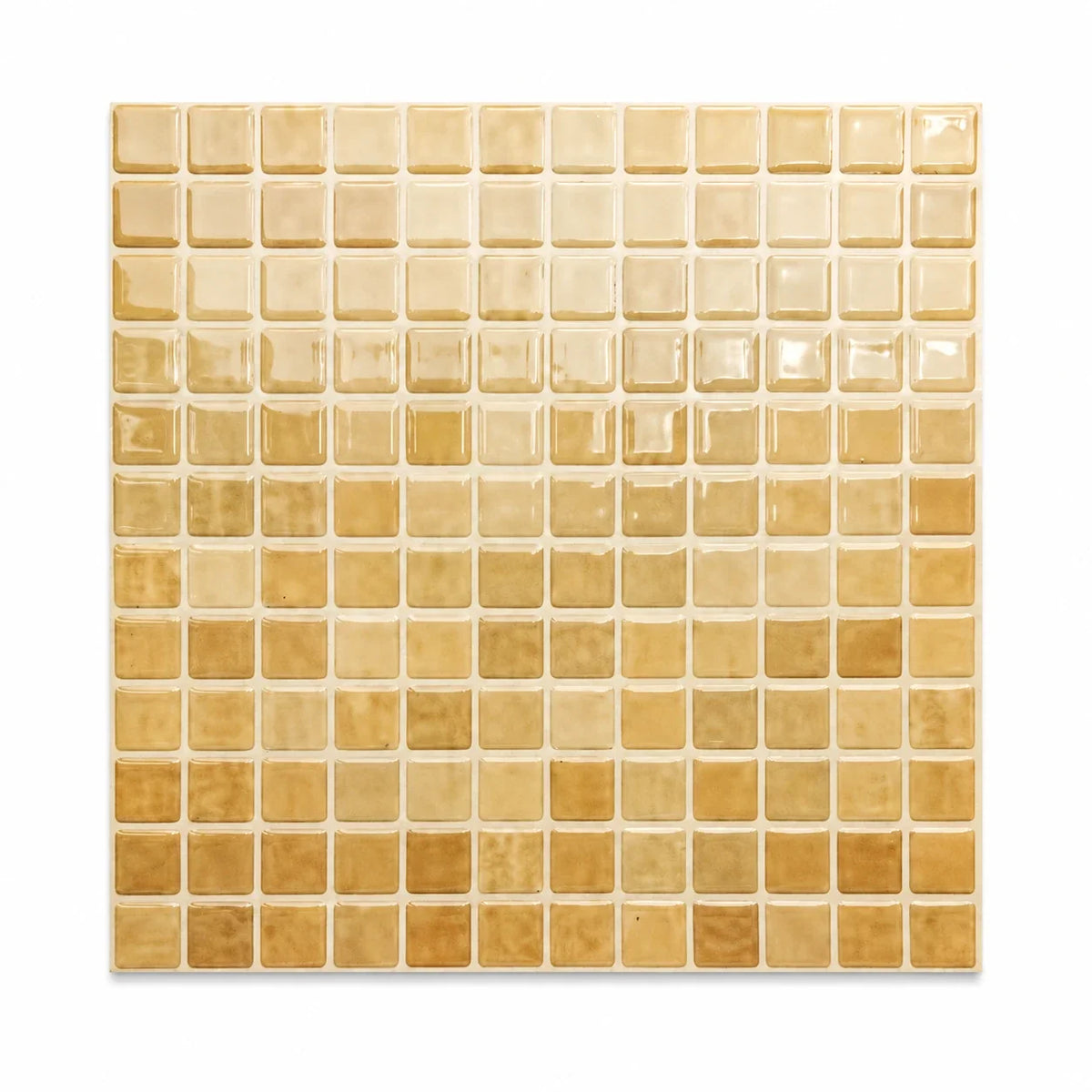 Mosaïca – Carrelage mural adhésif 3D beige sable – vue principale