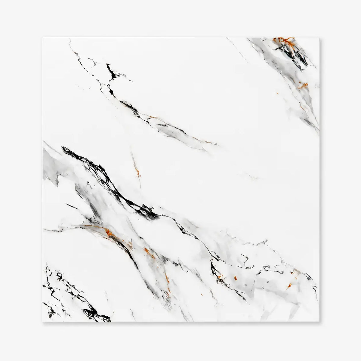 Minéra – Carrelage mural adhésif effet marbre blanc anthracite – vue principale