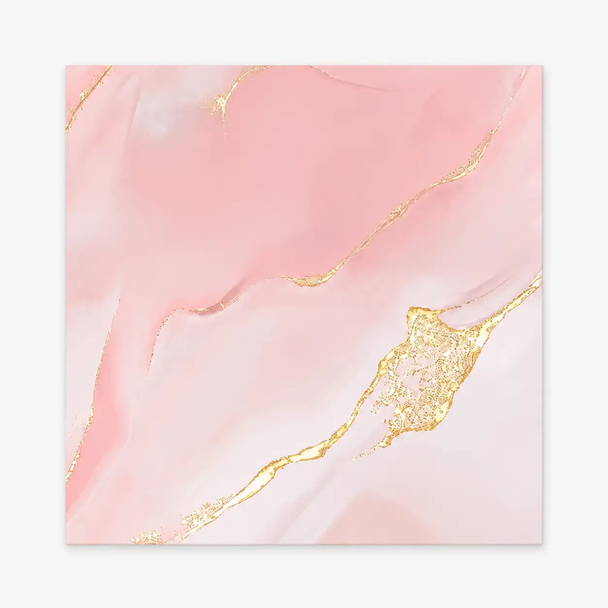Minéra – Carrelage mural adhésif effet marbre rose doré – vue principale